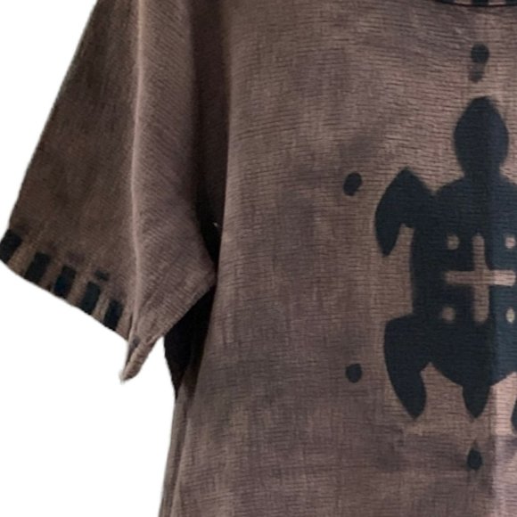 Vintage 80's Wek The World Bohemian Maxi Dress - Picture 4 of 16